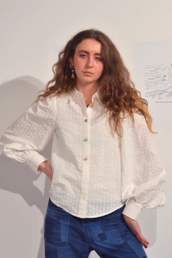 Erotokritos Tops & Shirts*Alia - Balloon Sleeve Shirt