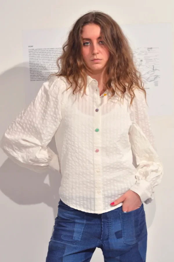 Erotokritos Tops & Shirts*Alia - Balloon Sleeve Shirt