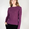 Erotokritos Knitwear | Tops & Shirts*Alix - Textured Lace Sweater with large Rib Trimmings