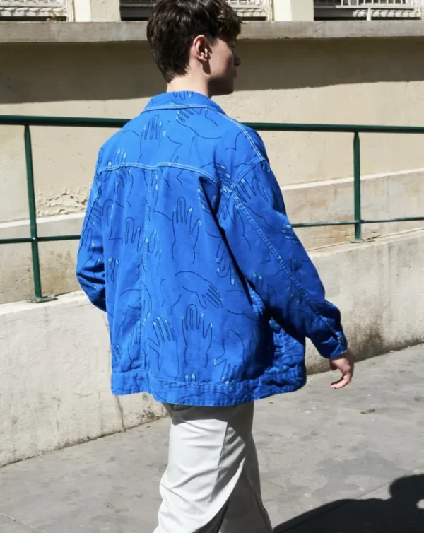 Erotokritos Coats & Jackets*Amari-Oversize Printed Work Jacket