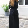 Erotokritos Bottoms*Anna Long Skirt with Pockets