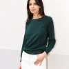 Erotokritos Knitwear | Tops & Shirts*Arya-Silk blend Sweater-Green