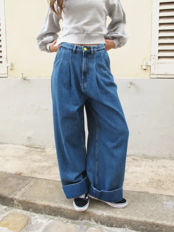 Erotokritos Bottoms*Avalon Blue Denim Pants