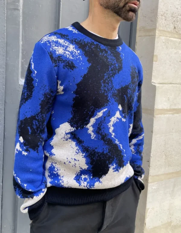 Erotokritos Knitwear | Tops & Shirts*Brandon - Abstract Pattern Jacquard Sweater