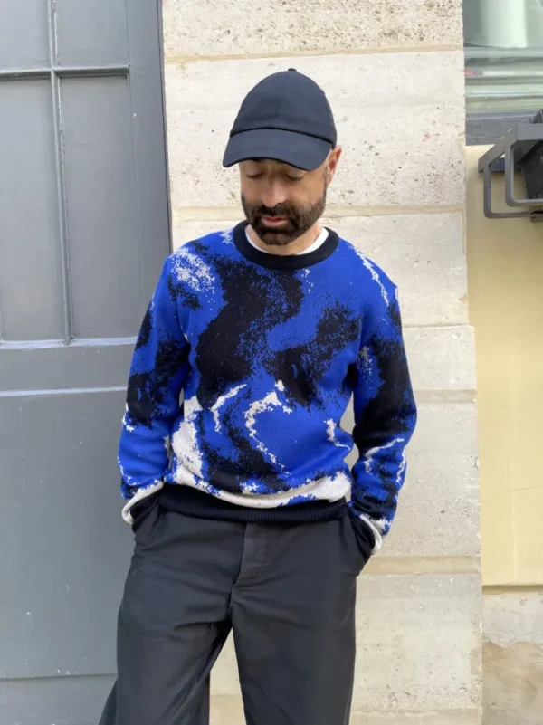 Erotokritos Knitwear | Tops & Shirts*Brandon - Abstract Pattern Jacquard Sweater