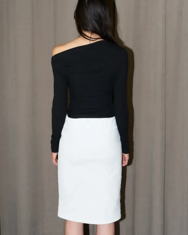 Erotokritos Bottoms*Cersei-Pencil Skirt-Ecru