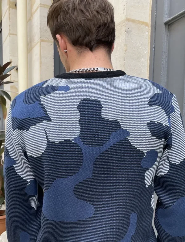 Erotokritos Knitwear | Tops & Shirts*Dan - Abstract Pattern Jacquard Sweater