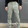 Erotokritos Bottoms*Dean- Almond Green Corduroy Pants