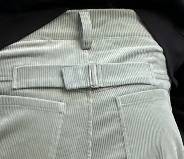 Erotokritos Bottoms*Dean- Almond Green Corduroy Pants