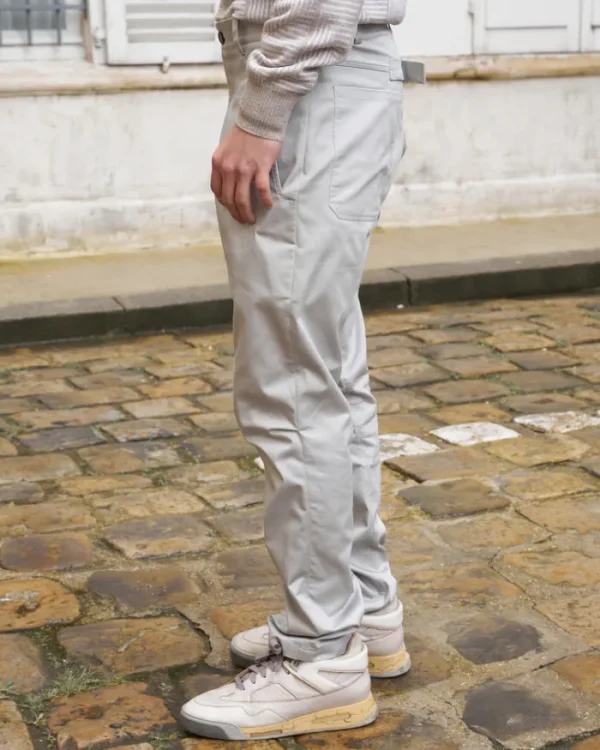 Erotokritos Bottoms*Dean-Work Wear Pants- Light Grey