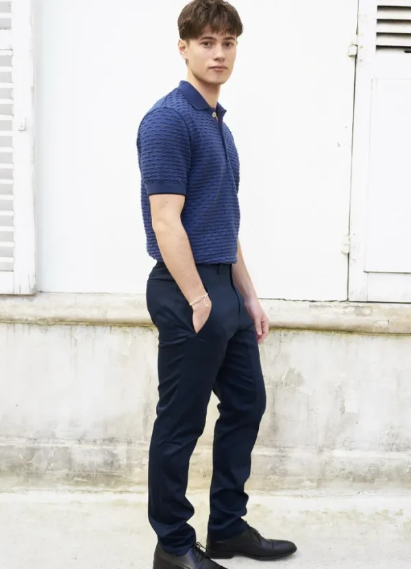 Erotokritos Bottoms*Dean-Work Wear Pants- Navy