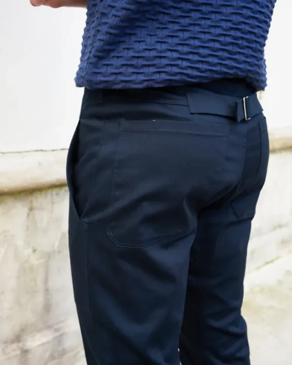 Erotokritos Bottoms*Dean-Work Wear Pants- Navy