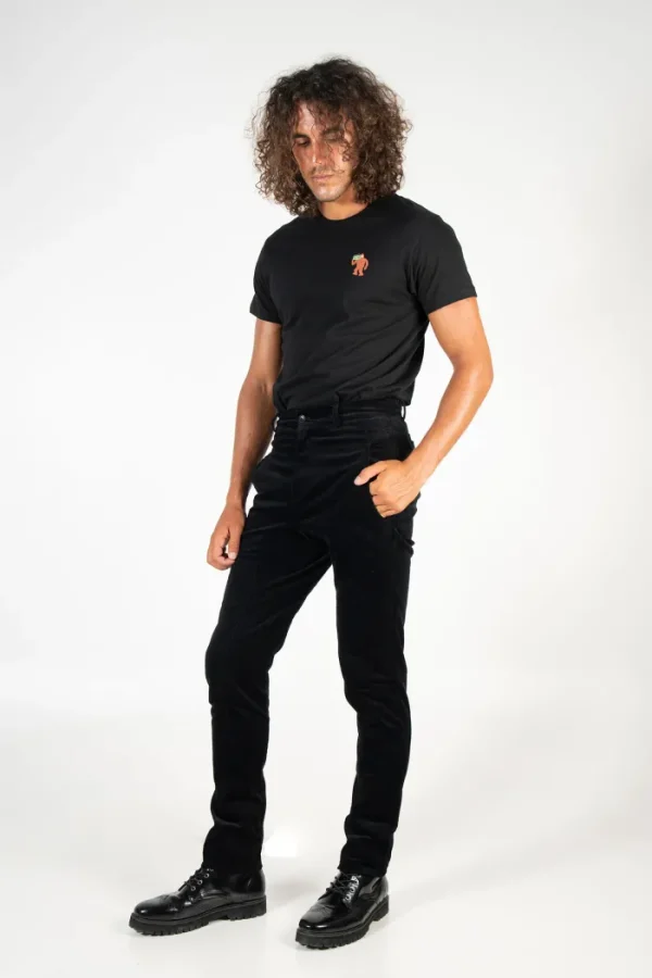 Erotokritos Bottoms*Dean-Work Wear Pants-Black