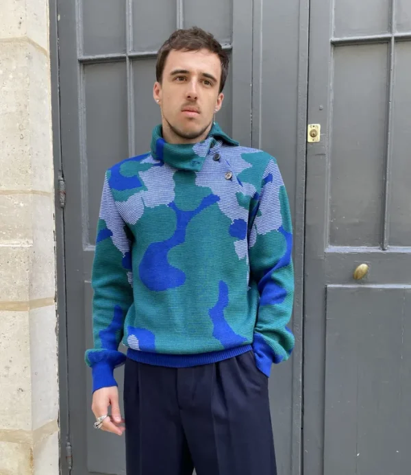 Erotokritos Knitwear | Tops & Shirts*Denali - Jacquard Turtle Neck Sweater