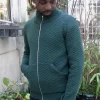 Erotokritos Knitwear | Coats & Jackets*Dorian-Bottle Green Knitted Jacket with pockets