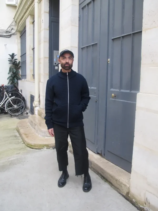 Erotokritos Knitwear | Coats & Jackets*Dorian-Navy Knitted Jacket with pockets