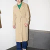 Erotokritos Coats & Jackets*Duncan - Long Soft Tailored Trench Coat - Beige