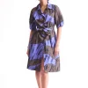 Erotokritos Dresses*Eilish Printed Shirt Dress