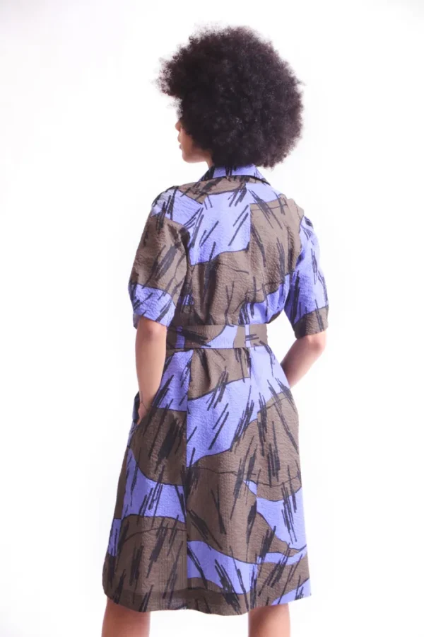 Erotokritos Dresses*Eilish Printed Shirt Dress