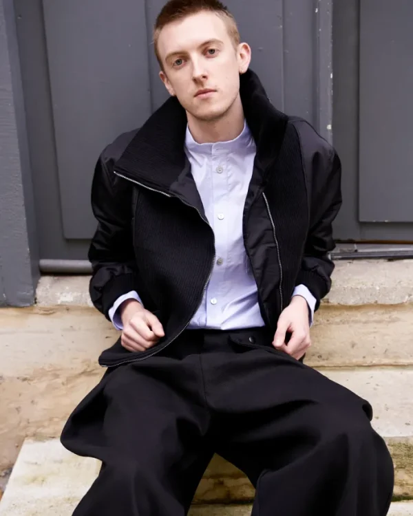 Erotokritos Coats & Jackets*Eli - High Neck BomberJacket - Black