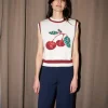 Erotokritos Knitwear | Tops & Shirts*Elijah - Soft Knit Vest with Cherries