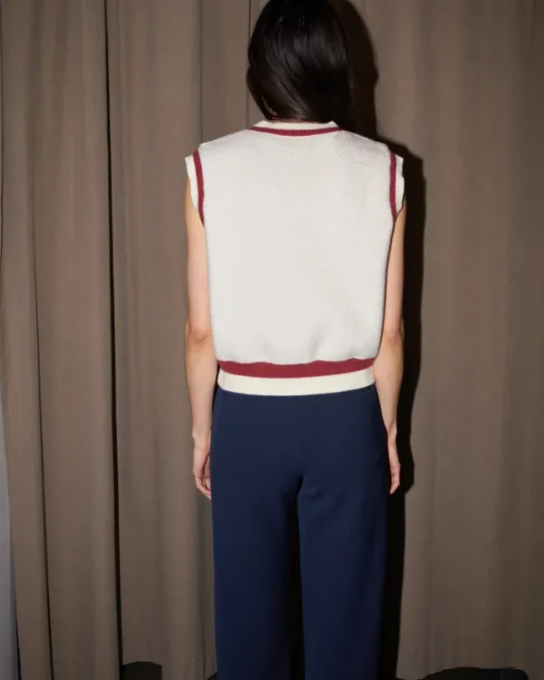 Erotokritos Knitwear | Tops & Shirts*Elijah - Soft Knit Vest with Cherries