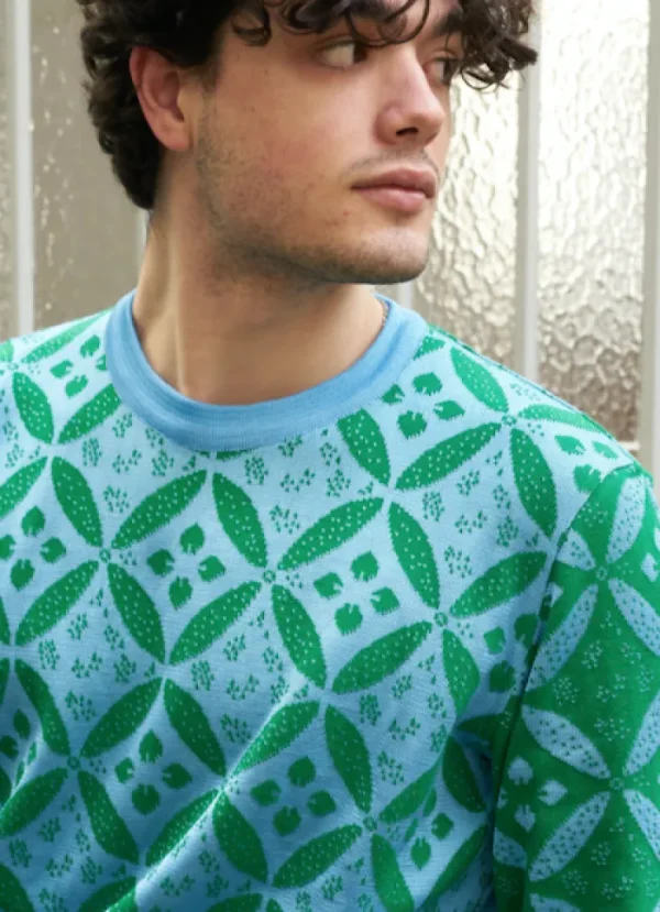 Erotokritos Knitwear | Tops & Shirts*Ely-Jacquard Flower Sweater
