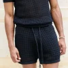 Erotokritos Knitwear | Bottoms*Ermis-Mesh Knit Shorts