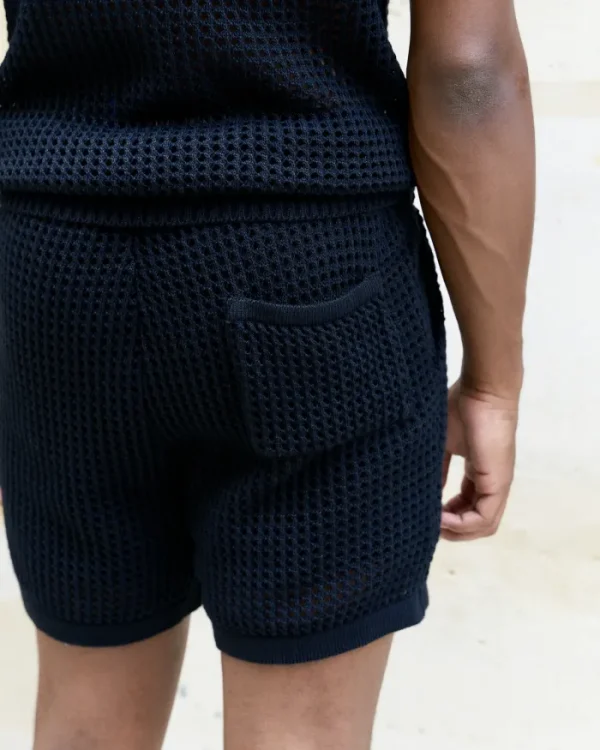 Erotokritos Knitwear | Bottoms*Ermis-Mesh Knit Shorts