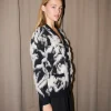 Erotokritos Knitwear | Coats & Jackets*Farel - Thick Textured Mohair Cardigan - B&W