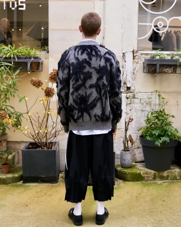 Erotokritos Knitwear | Coats & Jackets*Farel - Thick Textured Mohair Cardigan - B&G