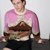 Erotokritos Knitwear | Tops & Shirts*Jack - Landscape Jacquard Warm Sweater - Pink