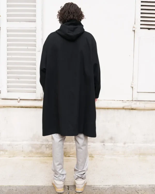 Erotokritos Coats & Jackets*Josh - Oversized Tailored High Collar Hooded Trench Coat