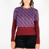 Erotokritos Knitwear | Tops & Shirts*Josia - Long Sleeve Jacquard Sweater