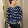 Erotokritos Knitwear | Tops & Shirts*Malko - Geometric Jacquard Sweater