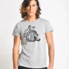 Erotokritos T-Shirts & Sweatshirts | Tops & Shirts*Nastycat M- T-Shirt Printed with cat drawing- grey