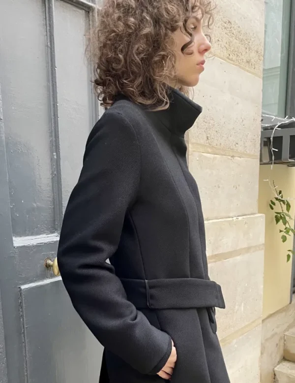 Erotokritos Coats & Jackets*Neola Tailored Fitted Coat-Black