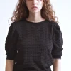 Erotokritos Knitwear | Tops & Shirts*Phiphie Kintted Top Black