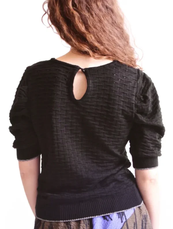 Erotokritos Knitwear | Tops & Shirts*Phiphie Kintted Top Black