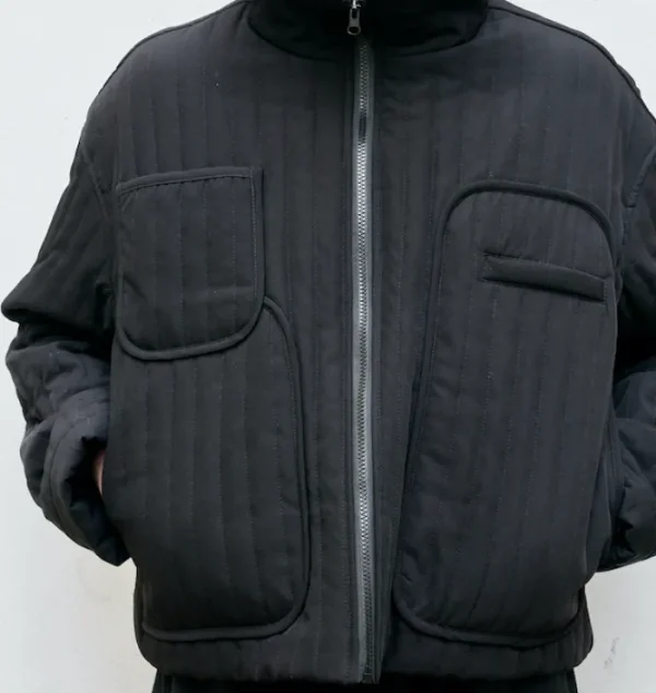 Erotokritos Coats & Jackets*Zephyr - High Neck Warm Quilted Jacket - M